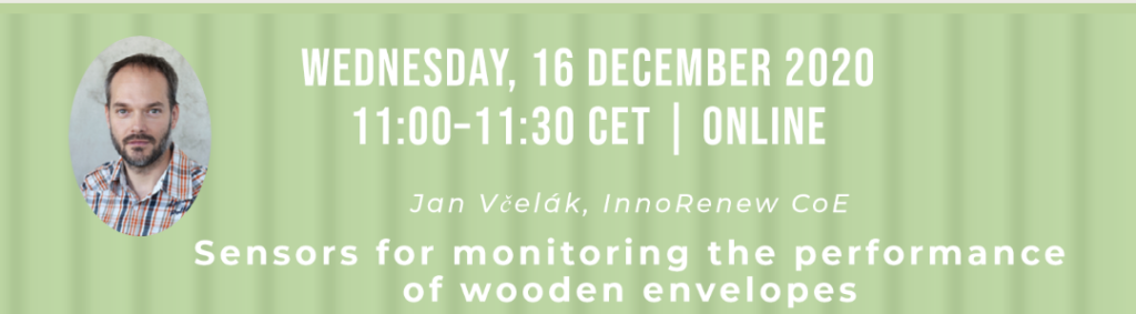 Webinar 1: Sensors for monitoring the performance of wooden envelopes