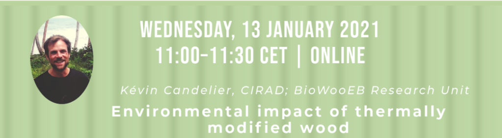 Webinar 2: Environmental impact of thermally modified wood